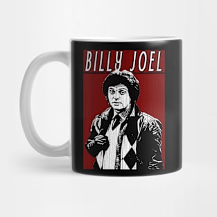 Vintage Retro Billy Joel Mug